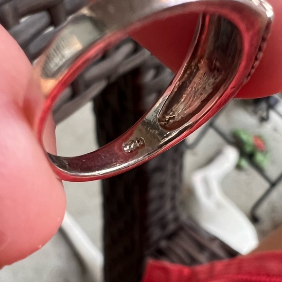 Turquoise and silver ring - Picture 5 of 5